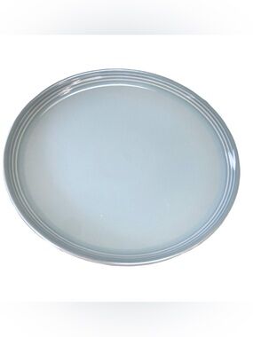 Le Creuset Sea Salt Blue Salad Plate 8.5” Second Choix Seconds NWT